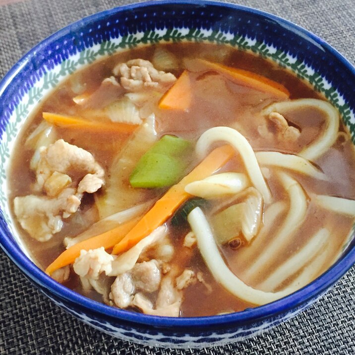 ひと手間で本格的！カレーうどん